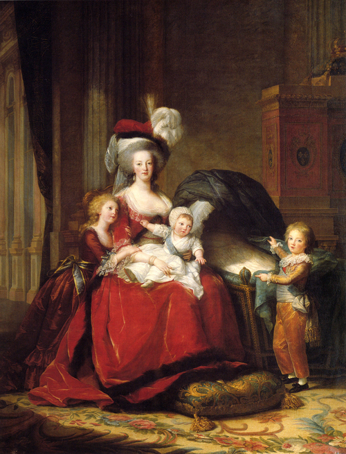 Maria Antonietta e i suoi figli, Élisabeth Louise Vigée Le Brun