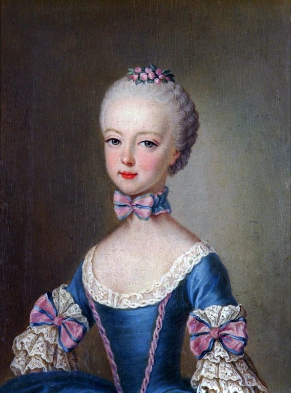 Maria Antonietta da bambina in un dipinto di Jean-Étienne Liotard