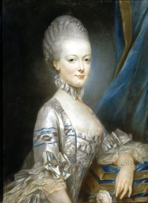 Maria Antonietta all'età di 13 anni, ritratto di Joseph Ducreux